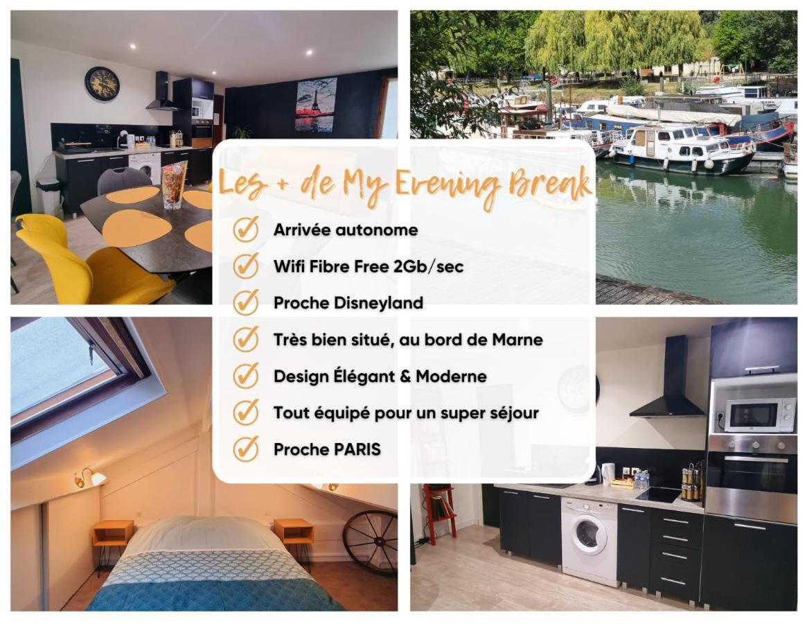 Evasion Entre Paris, Disneyland Et Bords De Marne Noisy-le-Grand Exterior photo